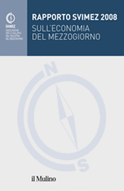Cover Rapporto 2008 sull'economia del Mezzogiorno