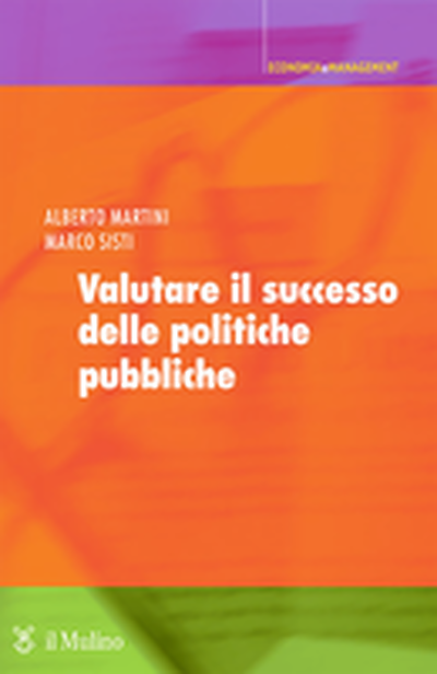 Cover Valutare il successo delle politiche pubbliche