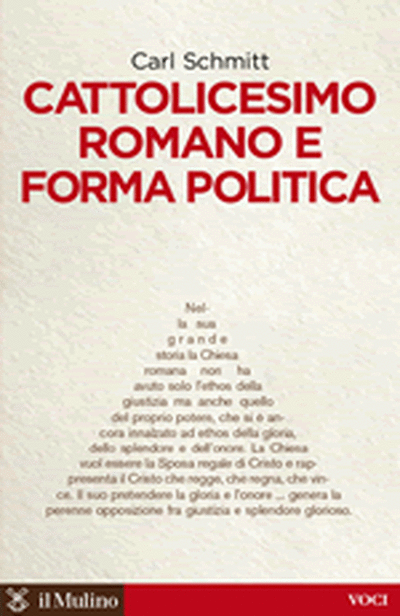 Copertina Cattolicesimo romano e forma politica