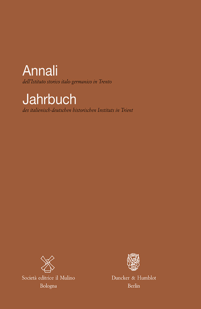 Cover Annali XXXVIII, 2012/2